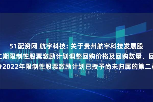 51配资网 航宇科技: 关于贵州航宇科技发展股份有限公司2022年第二期限制性股票激励计划调整回购价格及回购数量、回购注销及作废部分2022年限制性股票激励计划已授予尚未归属的第二类限制性股票相关事项的法律意见书内容摘要